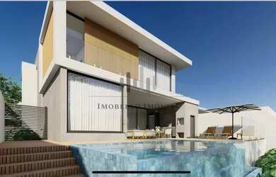 Imagem: A casa em condomínio possui 4 Dormitórios, 5 Banheiros, 4