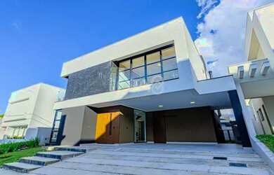 Imagem: A casa em condomínio possui 3 Dormitórios, 4 Banheiros, 4