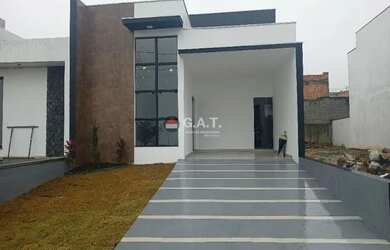 Imagem: A casa em condomínio possui 3 Dormitórios, 3 Banheiros, 2