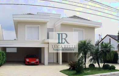 Imagem: A casa em condomínio possui 4 Dormitórios, 5 Banheiros, 5