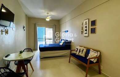 Imagem: O apartamento possui 1 Dormitório, 1 Banheiro, 35m² de Área