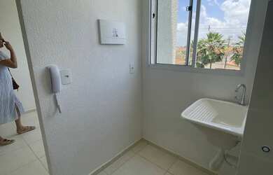 Imagem: O apartamento possui 2 Dormitórios, 2 Banheiros, 1 Vaga na