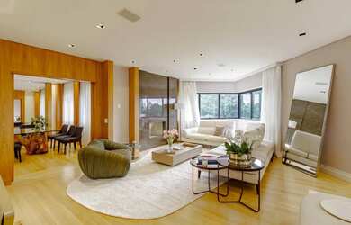 Imagem: O apartamento possui 4 Dormitórios, 5 Banheiros, 4 Vagas na