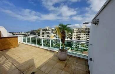 Imagem: O apartamento na cobertura possui 2 Dormitórios, 2 Banheiros