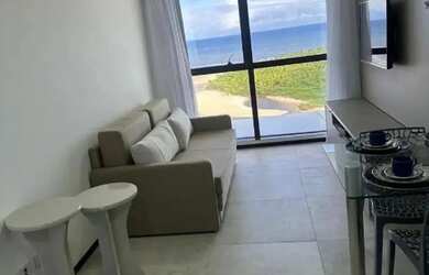 Imagem: O apartamento possui 1 Dormitório, 1 Banheiro, 1 Vaga na garagem