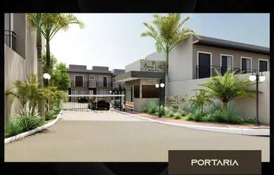 Imagem: A casa em condomínio possui 3 Dormitórios, 2 Banheiros, 2