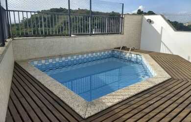 Imagem: O apartamento na cobertura possui 3 Dormitórios, 3 Banheiros