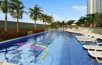 Imagem: O apartamento possui 3 Dormitórios, 1 Banheiro, 2 Vagas na