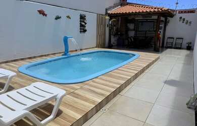 Imagem: A casa possui 4 Dormitórios, 3 Banheiros, Imóvel mobiliado