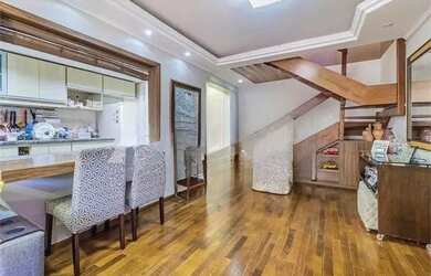 Imagem: O apartamento na cobertura possui 3 Dormitórios, 4 Banheiros