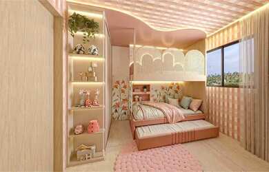 Imagem: O apartamento possui 2 Dormitórios, 2 Banheiros, 1 Vaga na