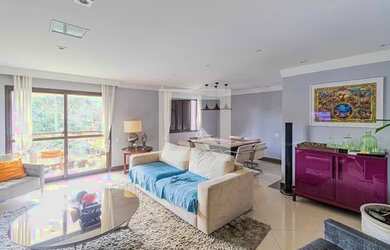 Imagem: O apartamento na cobertura possui 3 Dormitórios, 5 Banheiros