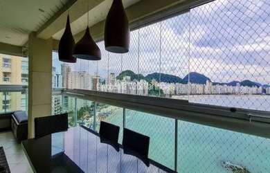 Imagem 2: Apto de 176 m² de frente ao mar no Astúrias Guarujá