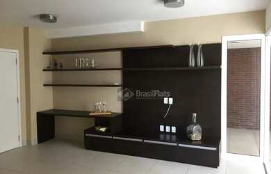 Imagem 2: Flat com 1 dormitório para alugar, 42 m² por R$ 5.000,00/mês - Vila...