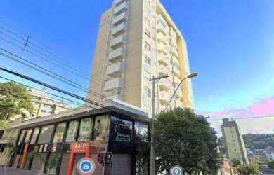 Imagem: O apartamento possui 1 Dormitório, 1 Banheiro, 1 Vaga na garagem