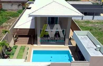 Imagem: A casa em condomínio possui 4 Dormitórios, 5 Banheiros, 5