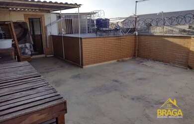 Imagem: O apartamento na cobertura possui 2 Dormitórios, 1 Banheiro