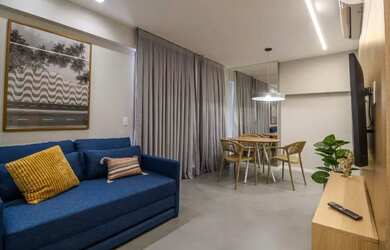 Imagem 2: Studio 1 quarto Mobiliado - Centro - Rio de Janeiro - vista mar