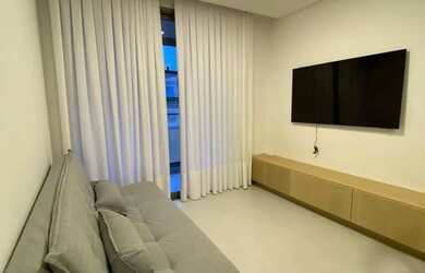 Imagem: O apartamento possui 1 Dormitório, 2 Banheiros, 1 Vaga na garagem