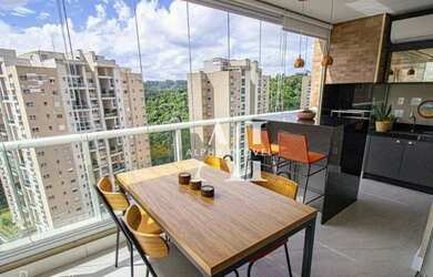 Imagem: O apartamento possui 3 Dormitórios, 5 Banheiros, 3 Vagas na