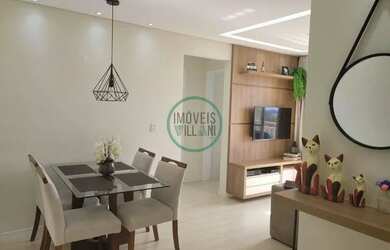 Imagem: O apartamento possui 2 Dormitórios, 2 Banheiros, 1 Vaga na