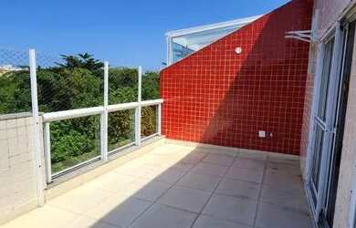 Imagem: O apartamento na cobertura possui 3 Dormitórios, 5 Banheiros