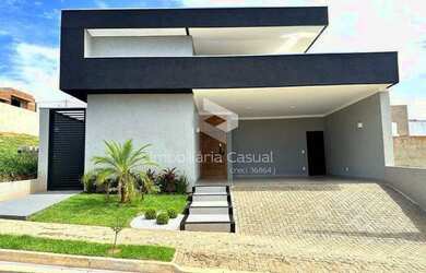 Imagem: A casa em condomínio possui 3 Dormitórios, 4 Banheiros, 4