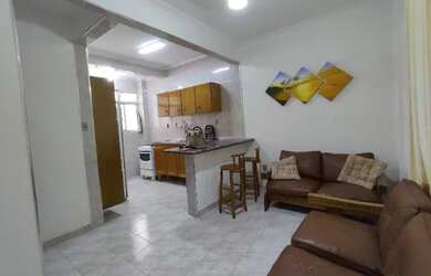 Imagem: Apartamento 01 dormitorio-mobiliado-garagem para carro e moto-Forte-Praia