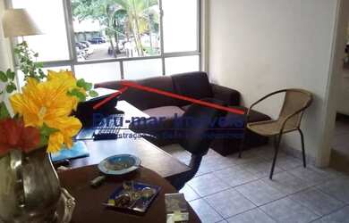 Imagem: O apartamento possui 1 Dormitório, 1 Banheiro, 1 Vaga na garagem