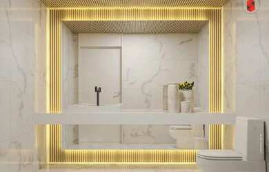 Imagem: O apartamento possui 2 Dormitórios, 3 Banheiros, 2 Vagas na