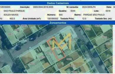 Imagem: Terreno à venda, 402 m² por R$ 600.000,00 - Parque São Paulo