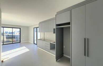 Imagem 7: Studio Garden com Vista Mar e Vaga Dupla no Coqueiros Florianópolis