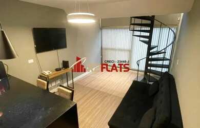 Imagem: O studio possui 1 Dormitório, 1 Banheiro, 1 Vaga na garagem