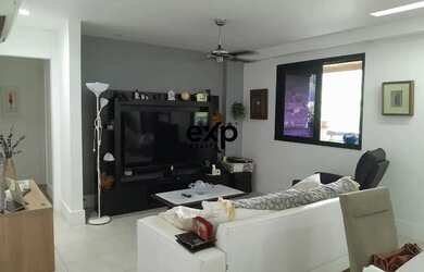 Imagem: O apartamento na cobertura possui 3 Dormitórios, 4 Banheiros