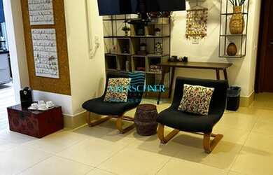 Imagem: O studio possui 2 Dormitórios, 2 Banheiros, 1 Vaga na garagem