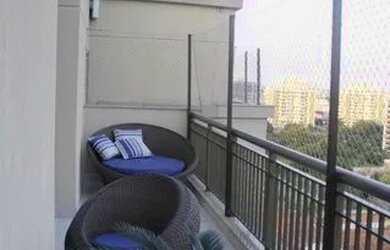 Imagem: O apartamento na cobertura possui 3 Dormitórios, 3 Banheiros