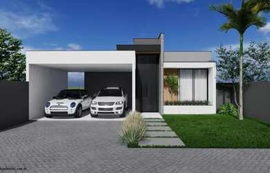 Imagem: A casa em condomínio possui 3 Dormitórios, 2 Banheiros e 360m²