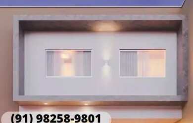 Imagem: A casa em condomínio possui 3 Dormitórios, 2 Banheiros e