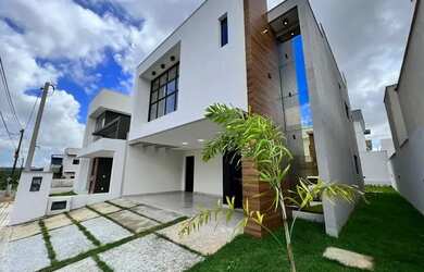 Imagem: A casa em condomínio possui 3 Dormitórios, 3 Banheiros, 2