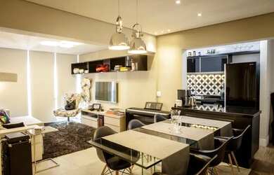 Imagem: O apartamento possui 2 Dormitórios, 2 Banheiros, 2 Vagas na