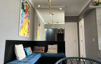 Imagem: O apartamento possui 2 Dormitórios, 2 Banheiros, 1 Vaga na