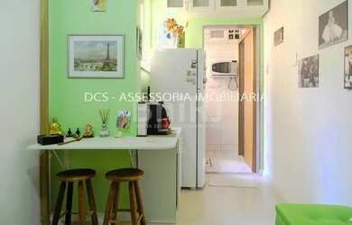 Imagem: A kitnet possui 1 Dormitório, 1 Banheiro e 30m² de Área e