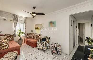 Imagem: O apartamento possui 2 Dormitórios, 1 Banheiro, 59m² de Área