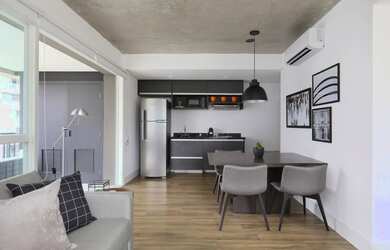 Imagem 11: Apartamento com 1 dormitório para alugar, 63 m² por R$ 7.137/mês -...