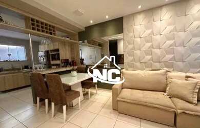 Imagem: A casa possui 2 Dormitórios, 3 Banheiros, 2 Vagas na garagem