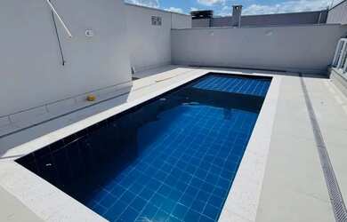 Imagem: O apartamento na cobertura possui 3 Dormitórios, 2 Banheiros