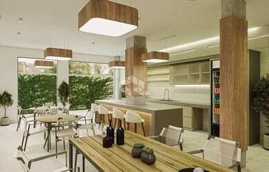 Imagem: O apartamento possui 2 Dormitórios, 2 Banheiros, 1 Vaga na