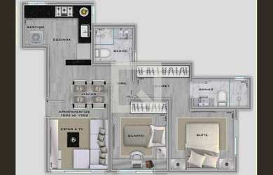 Imagem 13: Apartamento à Venda - Lourdes, 3 Quartos, 109 m2