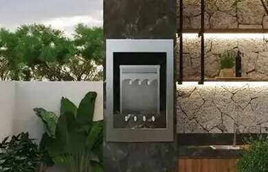 Imagem: A casa possui 3 Dormitórios, 3 Banheiros, 2 Vagas na garagem