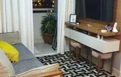 Imagem: O apartamento possui 2 Dormitórios, 1 Banheiro, 1 Vaga na garagem